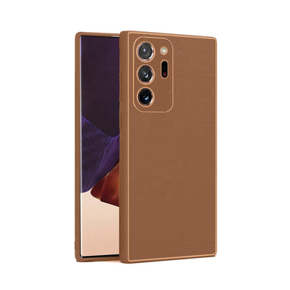 Pikkme brown Chrome back cover for Samsung Note 20 Ultra 5G