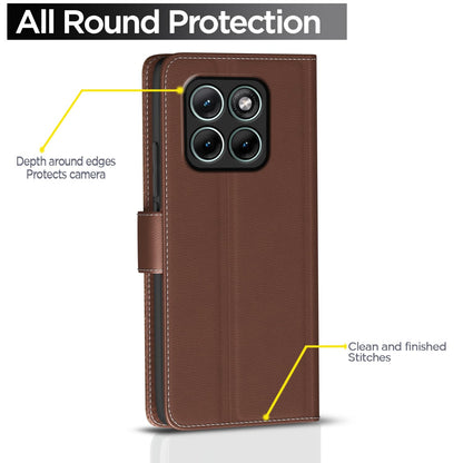 Moto Edge 70 Fusion 5G Wallet mobile flip cover in tan by Pikkme – photo 4