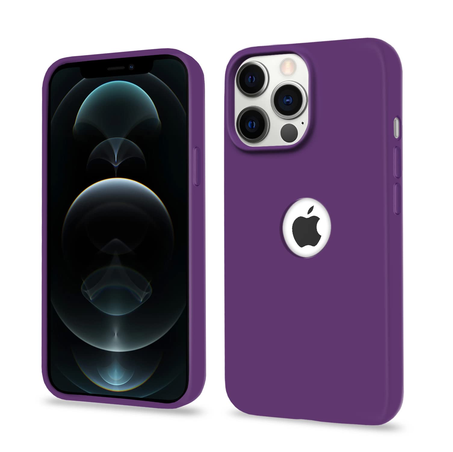 Grape Soft Silicone mobile back cover for iPhone 12 Pro Max – Pikkme