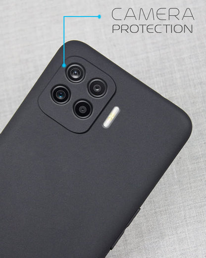 Pikkme Oppo F19 Pro black mobile back cover – photo 2