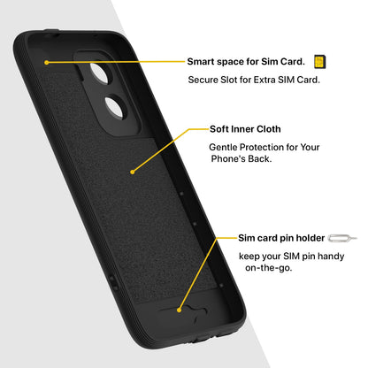 Vivo T5 Pro 5G mobile cover in black by Pikkme – photo 6