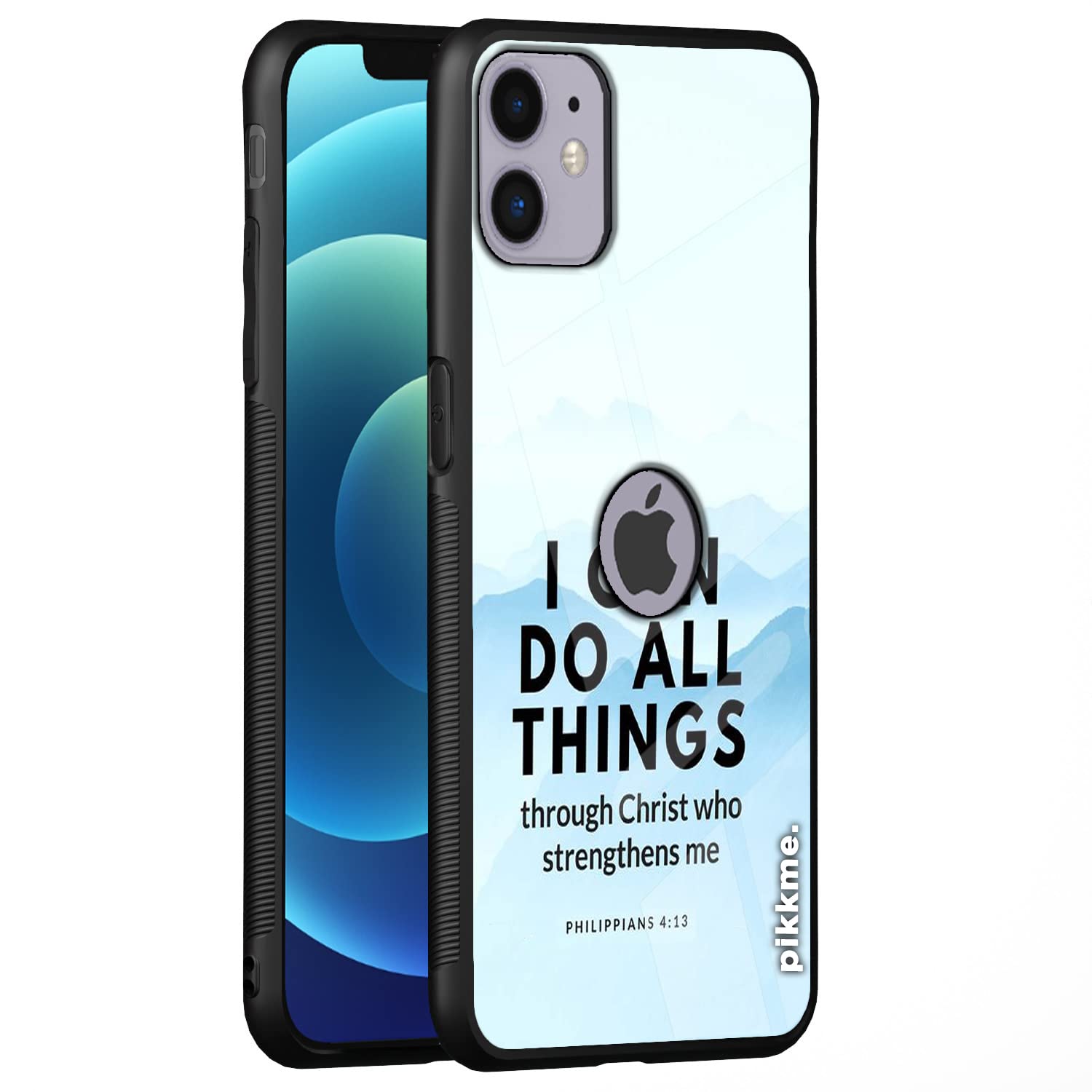 Pikkme Hybrid back cover for iPhone 12