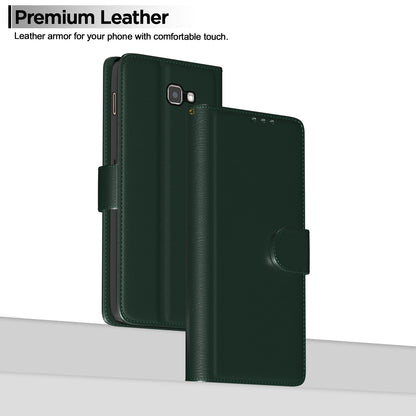 Pikkme green wallet flip cover for Samsung J7 Prime – photo 2