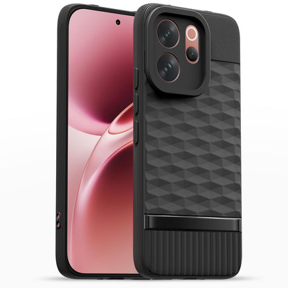 Pikkme black Silicone back cover for Vivo V70 5G