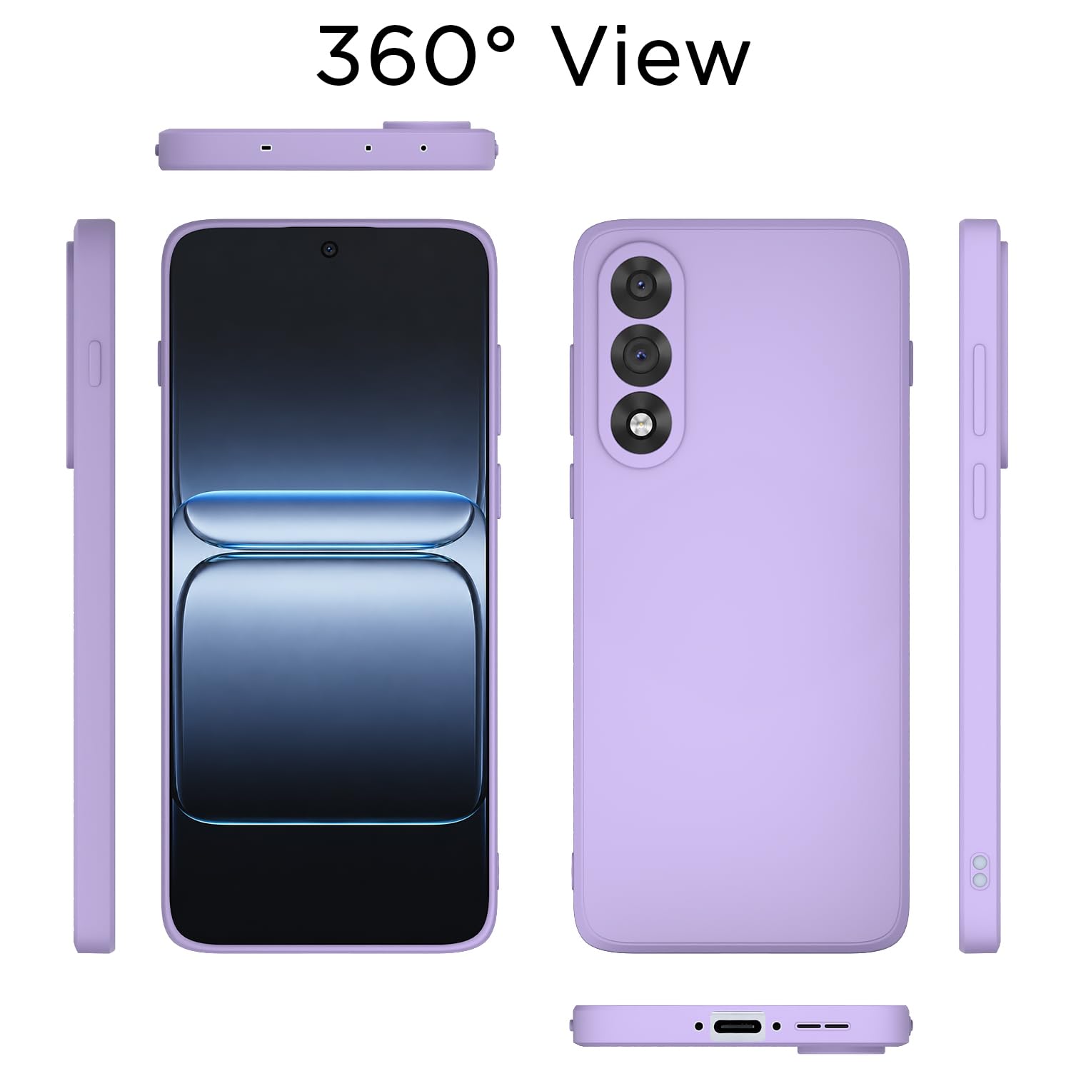 Purple Matte phone cover for OnePlus Nord 5 5G – Pikkme – photo 4