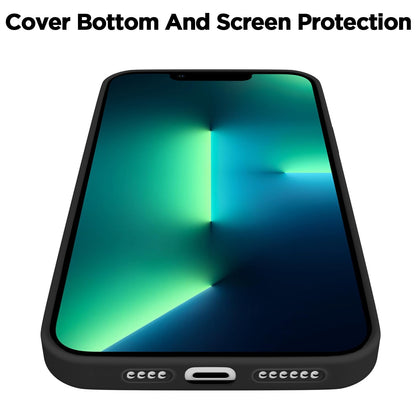 Pikkme black Soft Silicone back cover for iPhone 13 Pro Max – photo 7