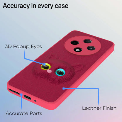 Pikkme Oppo F27 Pro Plus 5G Kitty Back Cover (Pink)