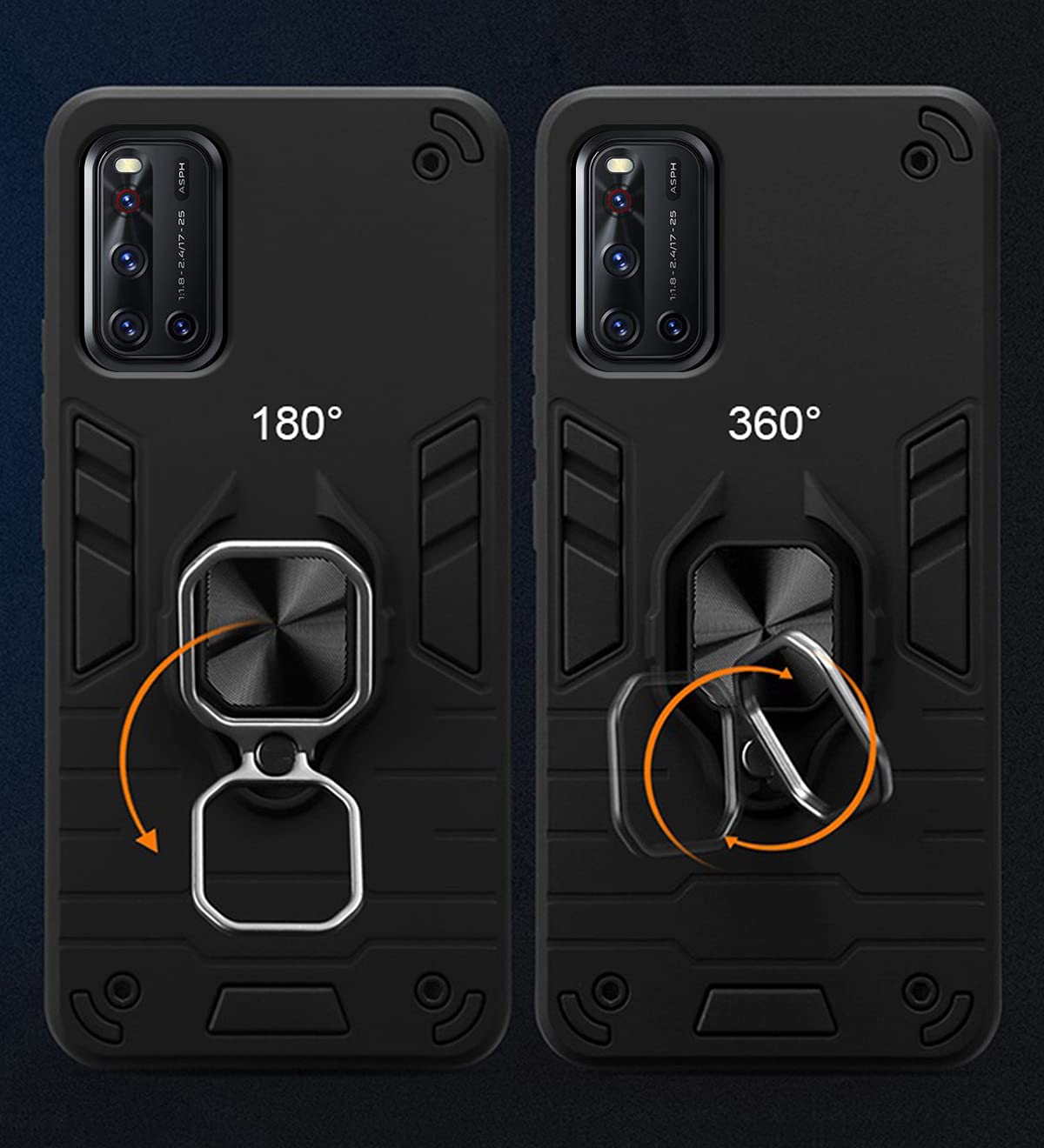 Pikkme Vivo V19 black mobile cover – photo 3