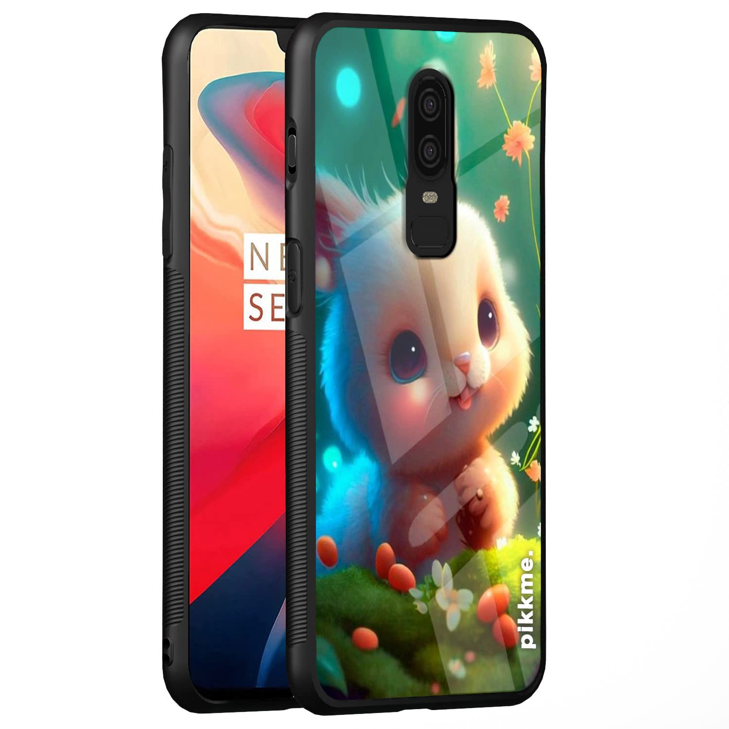 Pikkme OnePlus 6 mobile back cover