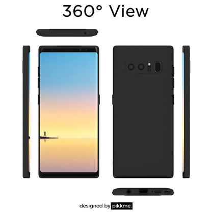 Black phone cover for Samsung Note 8 – Pikkme – photo 2