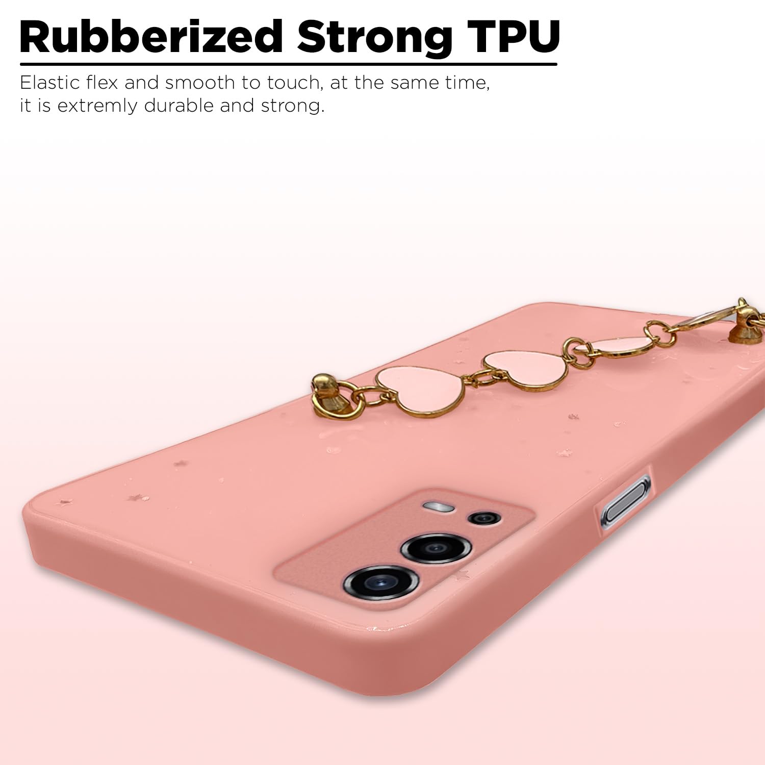 Oppo A55 mobile back cover in pink by Pikkme – photo 5