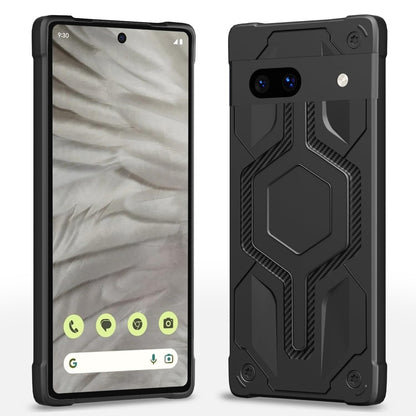 Google Pixel 7A back cover in black by Pikkme