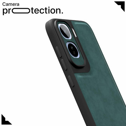 Pikkme Vivo T5 Pro 5G Leather green mobile cover – photo 5