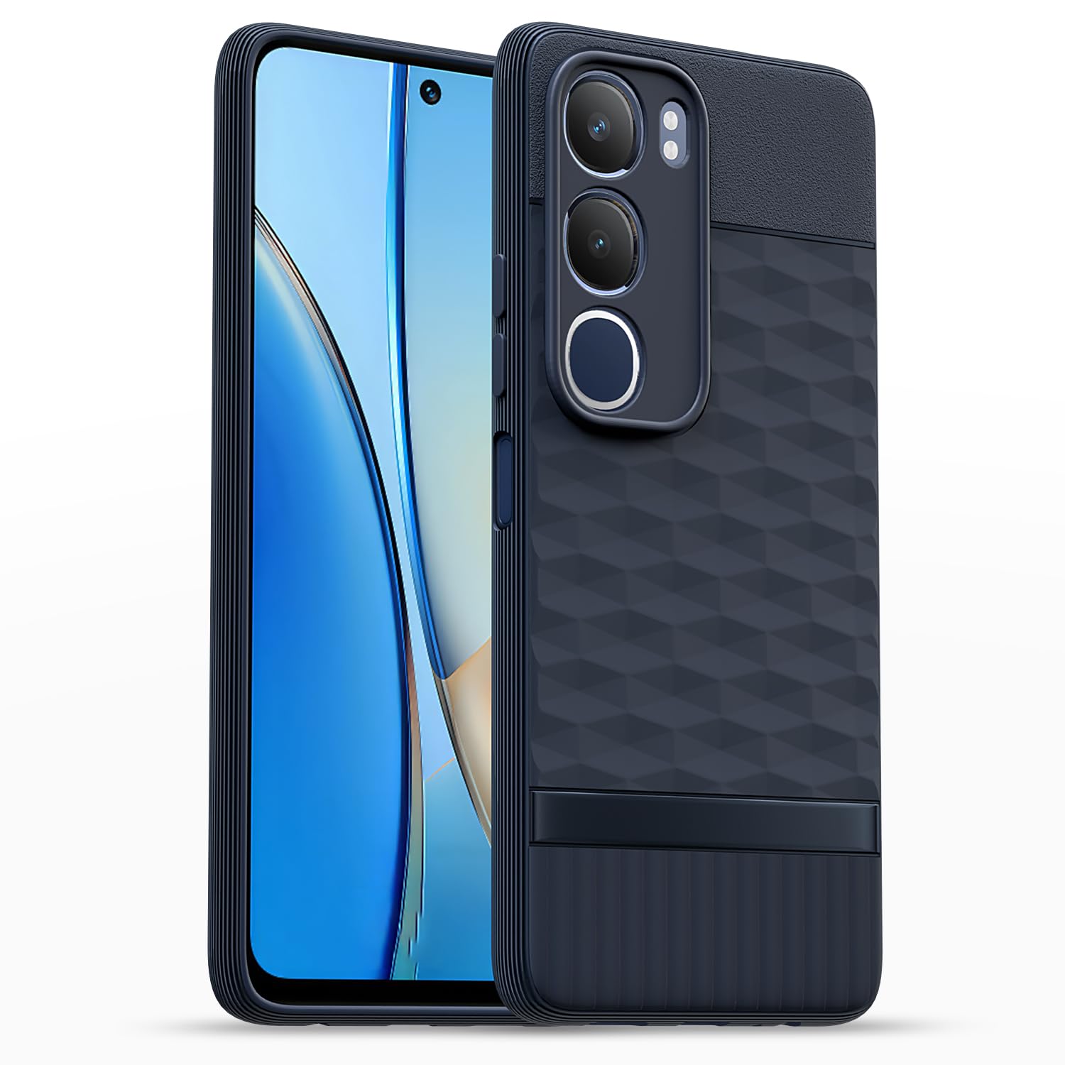  Vivo Y19s / Vivo Y29 5G  Gencase Back Cover - Blue