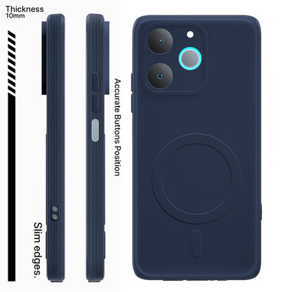 Pikkme blue MagSafe phone cover for Realme P4 Lite 4G – photo 3