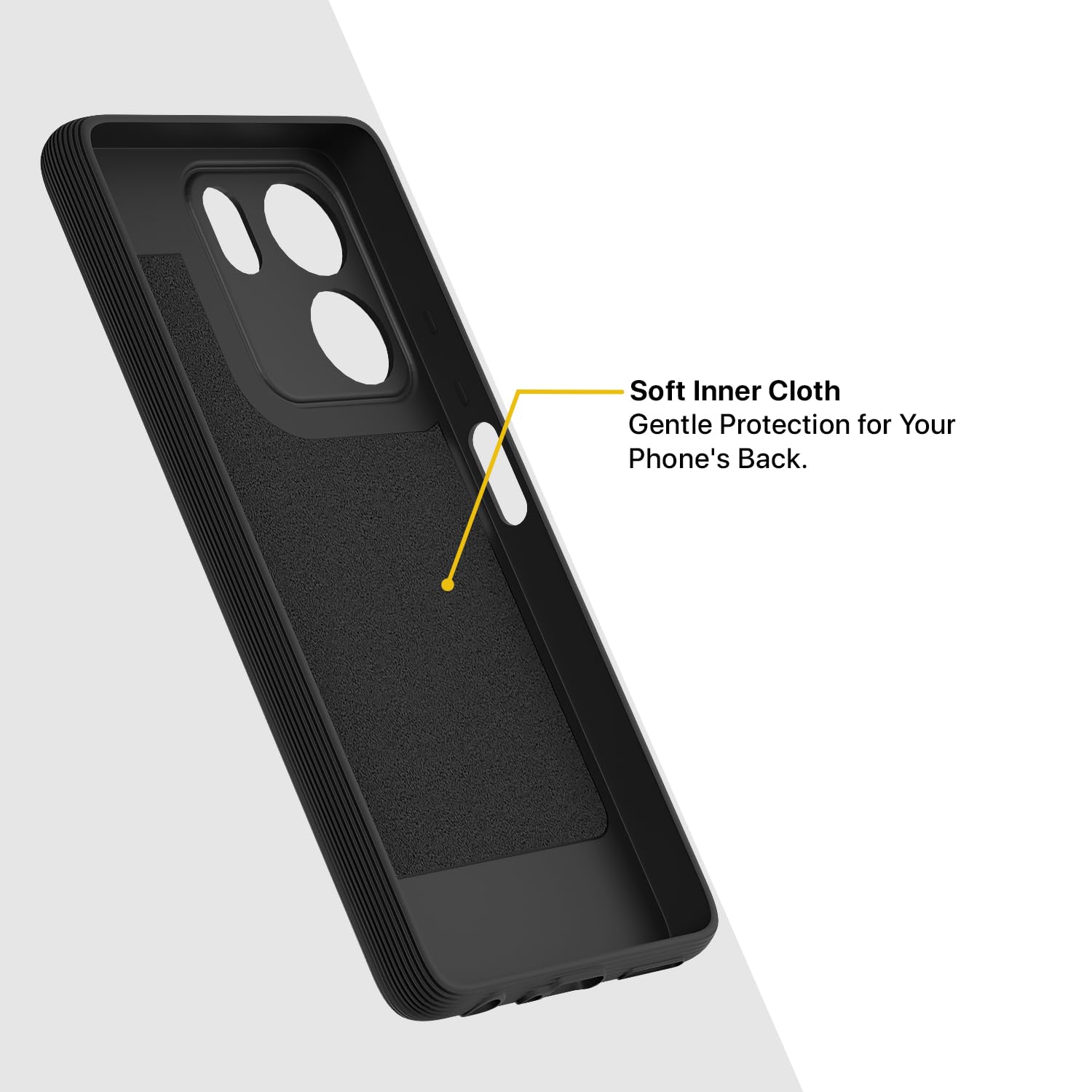 Pikkme Oppo A5x Shockproof Stylish Cartoon Back Cover (Black)