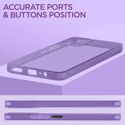 Purple Clear mobile back cover for Moto G34/G45 5G – Pikkme – photo 6