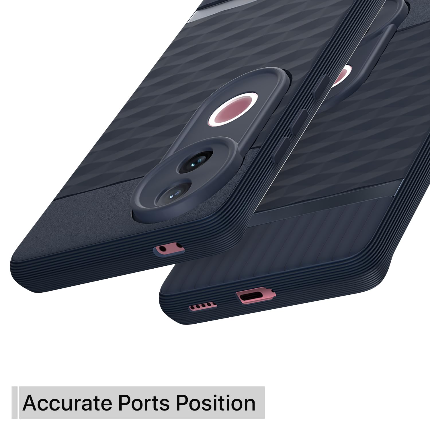 Pikkme Vivo V50 5G / V50e 5G Gencase Back cover (Blue)