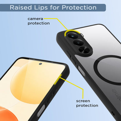 OnePlus Nord CE 6 Lite 5G MagSafe mobile back cover in black mag-safe by Pikkme – photo 4