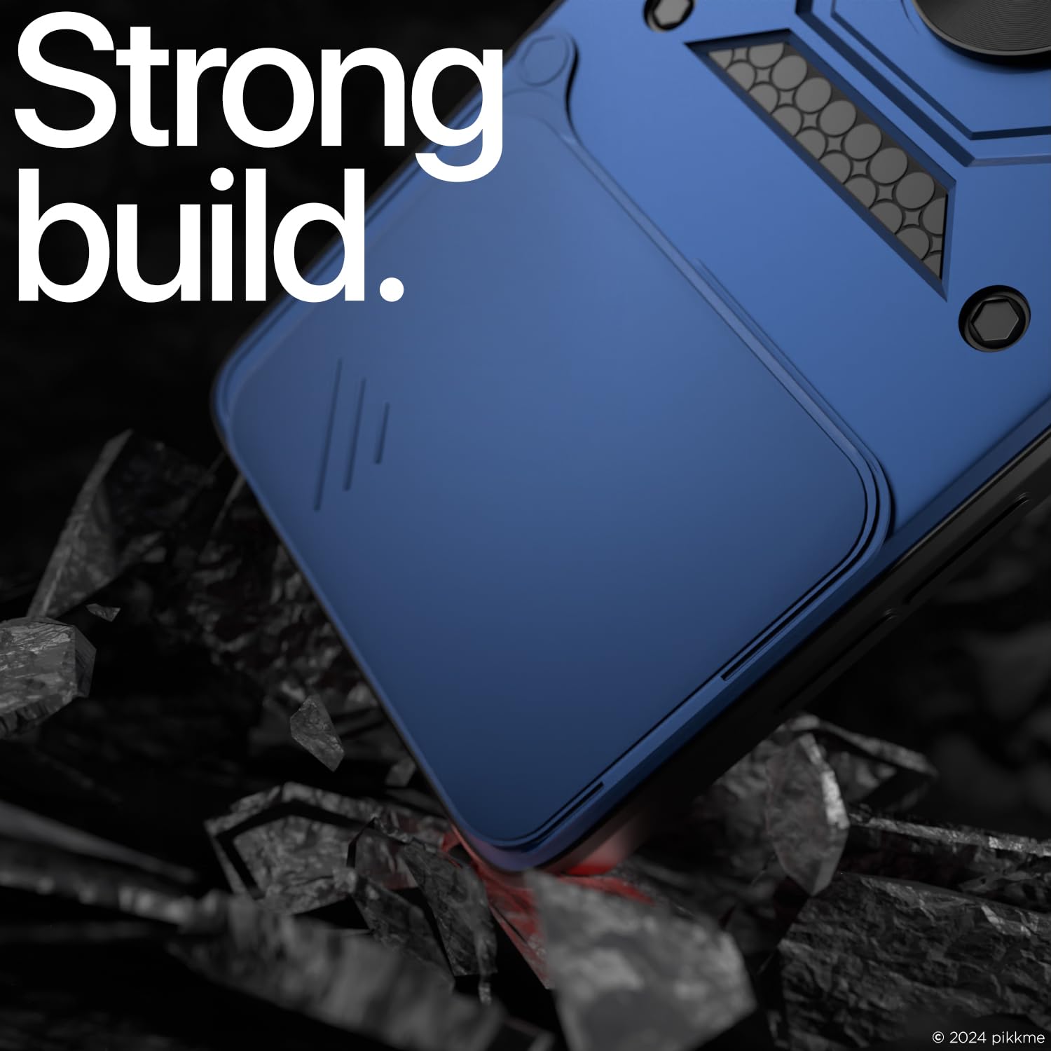 Blue D10 Camera Shield mobile back cover for Poco M7 Pro 5G – Pikkme – photo 6