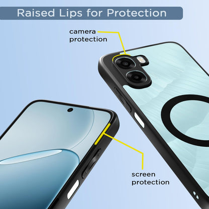 Black mag-safe back cover for Oppo A6X 5G – Pikkme – photo 4