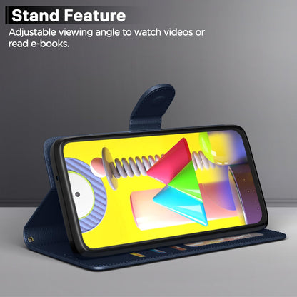 Blue Wallet flip case for Samsung M31s – Pikkme – photo 3