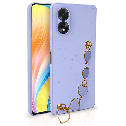 Purple Chain phone cover for Oppo A38/A18 4G – Pikkme