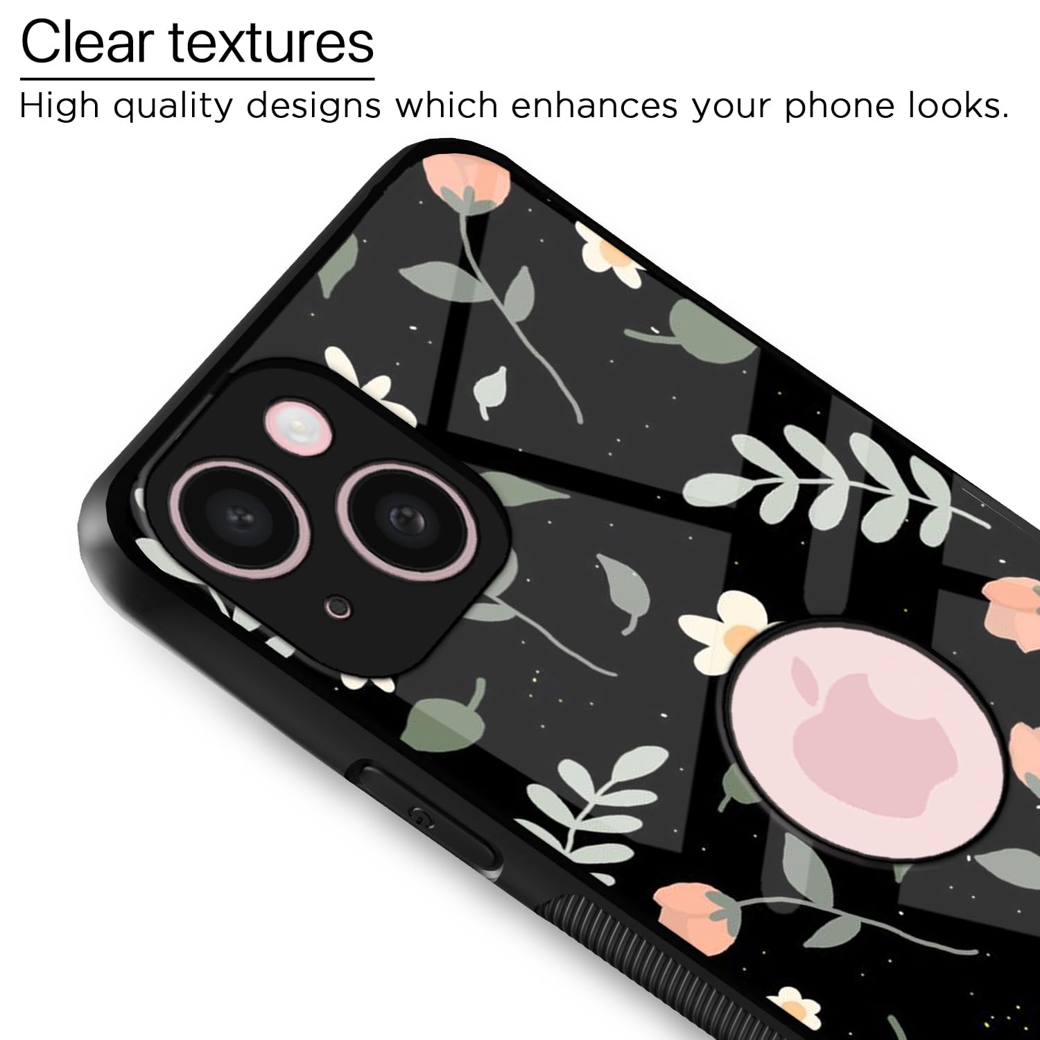 Pikkme Flower phone cover for iPhone 15 Plus – photo 4