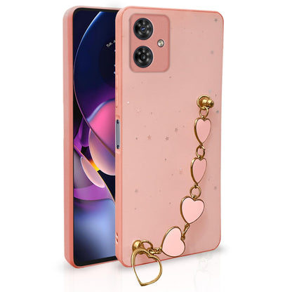 Pink mobile cover for Moto G54/G64 5G – Pikkme