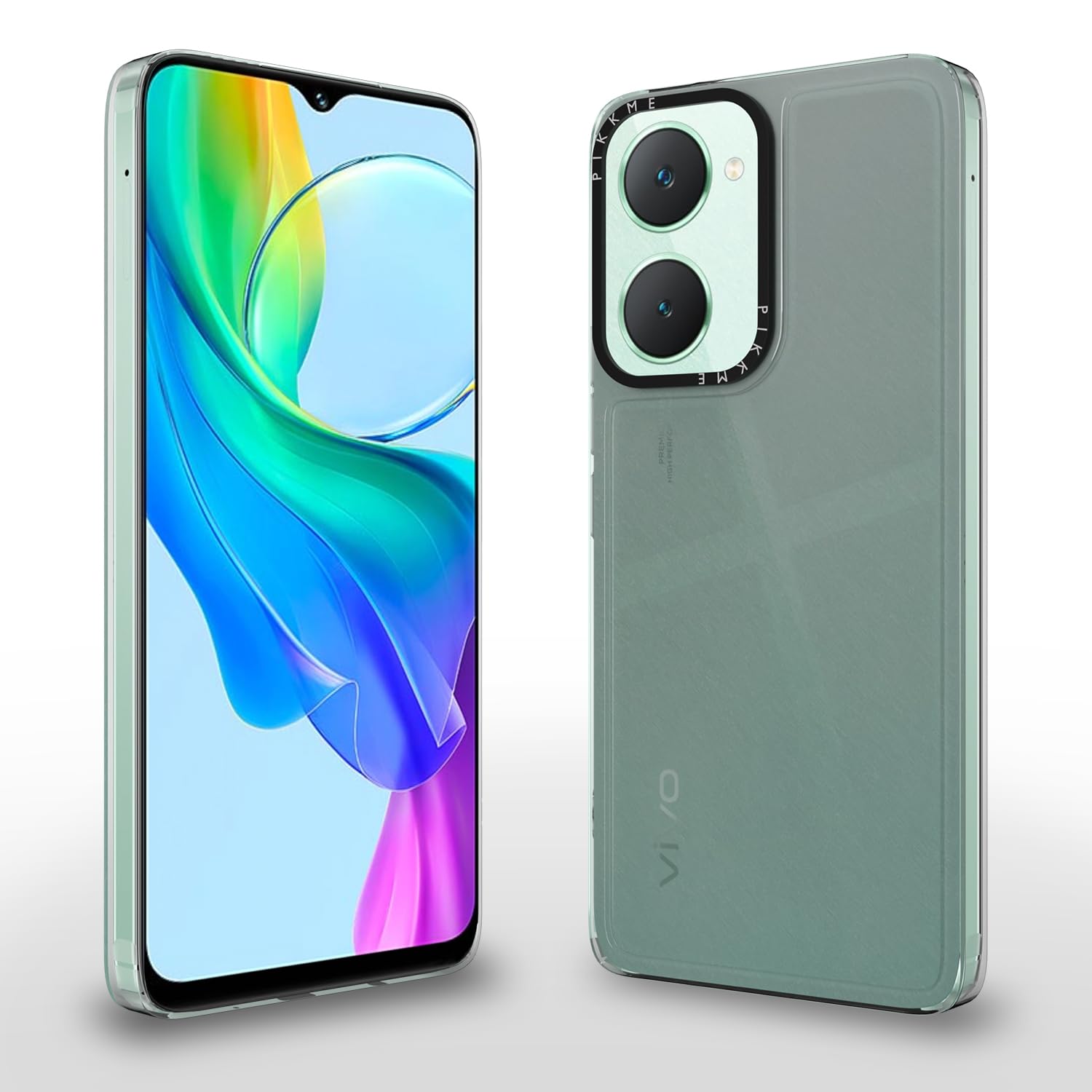 Pikkme transparent phone cover for Vivo Y03 4G
