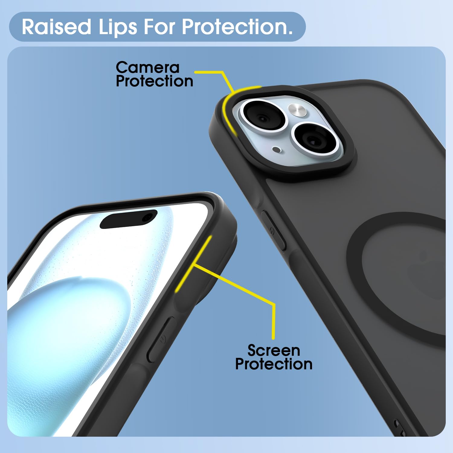 Pikkme iPhone 15 MagSafe black back cover – photo 4