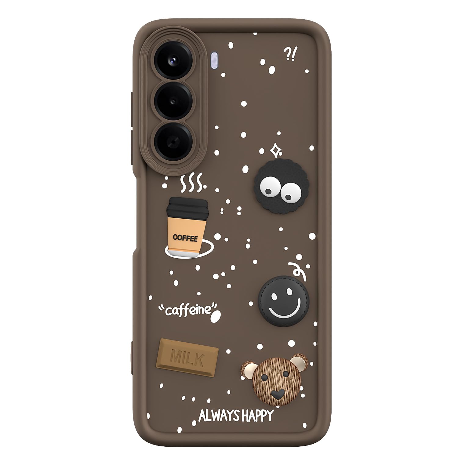 OnePlus Nord CE 6 Lite 5G Bear Coffee phone cover in brown by Pikkme – photo 7