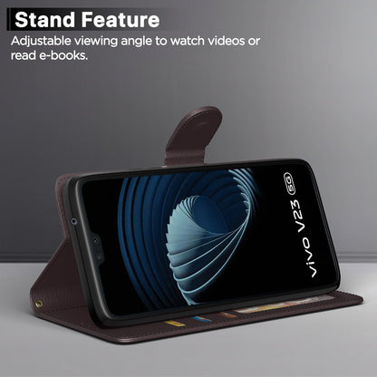 Pikkme coffee mobile flip cover for Vivo V23 5G – photo 3