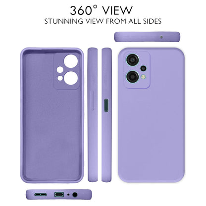 Pikkme OnePlus Nord Ce 2 Lite 5G Liquid Silicone Back Cover | Purple