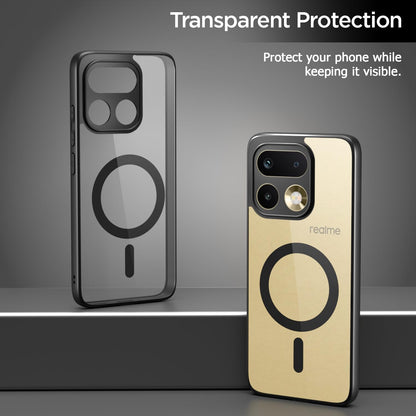 Pikkme black mag-safe phone cover for Realme 16 Pro Plus 5G – photo 3