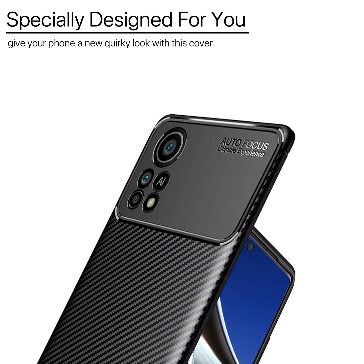 Black mobile back cover for Poco X4 Pro 5G – Pikkme – photo 6