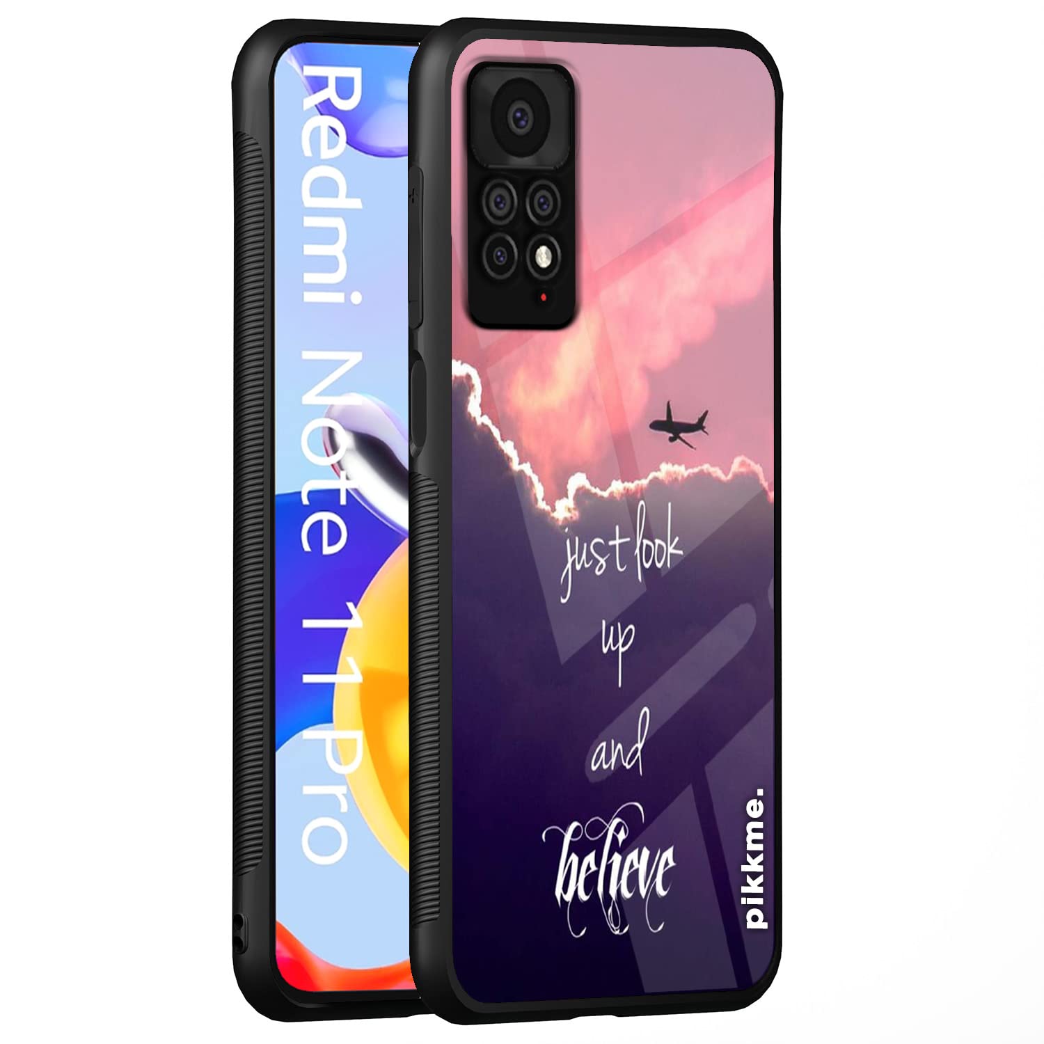 Pikkme Hybrid back cover for Redmi Note 11 Pro/Note 11 Pro Plus 5G