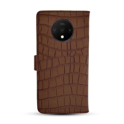 Brown mobile flip cover for OnePlus 7T – Pikkme – photo 3