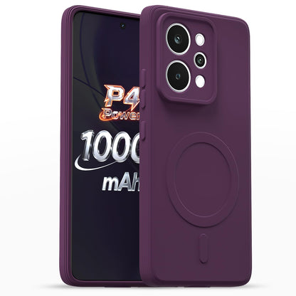 Purple mobile back cover for Realme P4 Power 5G – Pikkme