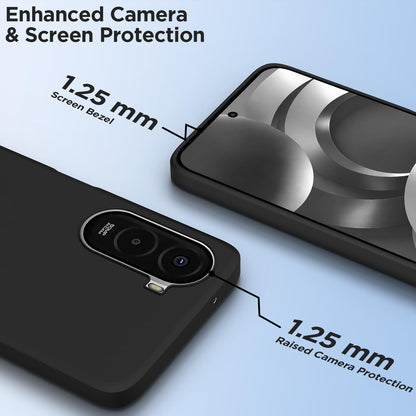 Pikkme Poco M7 Plus 5G black mobile back cover – photo 2