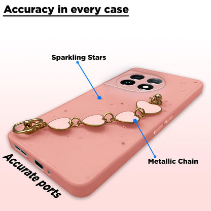 Pikkme pink Chain back cover for OnePlus 11 5G – photo 4