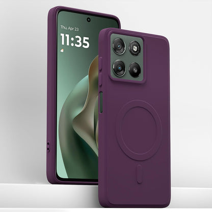 Moto G67 Power/G57 Power 5G MagSafe back cover in purple by Pikkme – photo 2