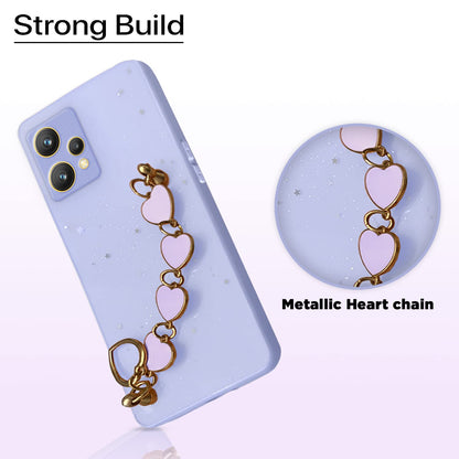 Realme Narzo 50 Pro 5G Chain mobile cover in purple by Pikkme – photo 7