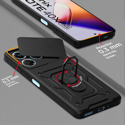 Pikkme black mobile cover for Infinix Note 40x 5G/360 – photo 4