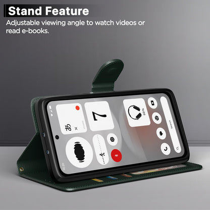 Pikkme Nothing Phone 4b 5G green mobile flip cover – photo 3