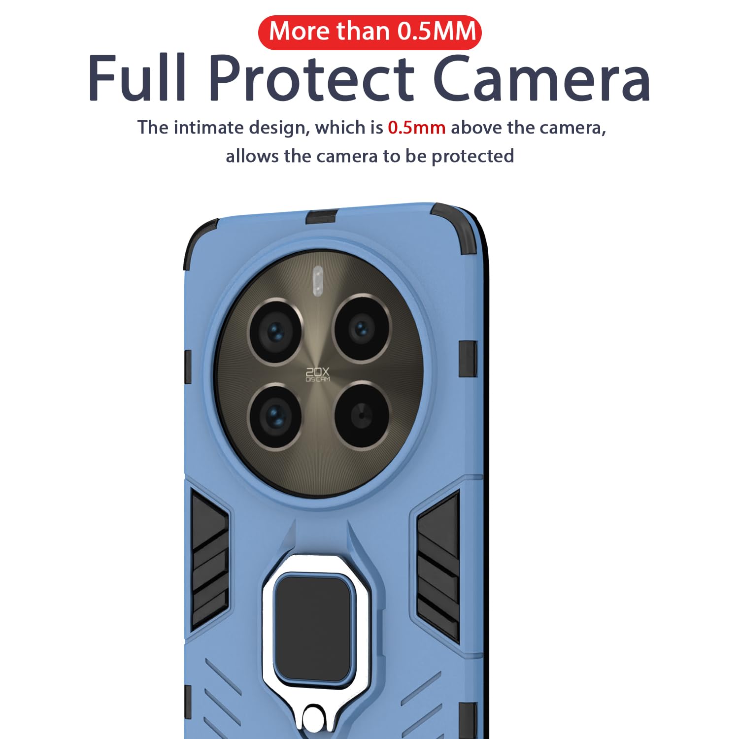 Blue D5 Tough Armor back cover for Realme 12 Pro/12 Pro Plus 5G – Pikkme – photo 7