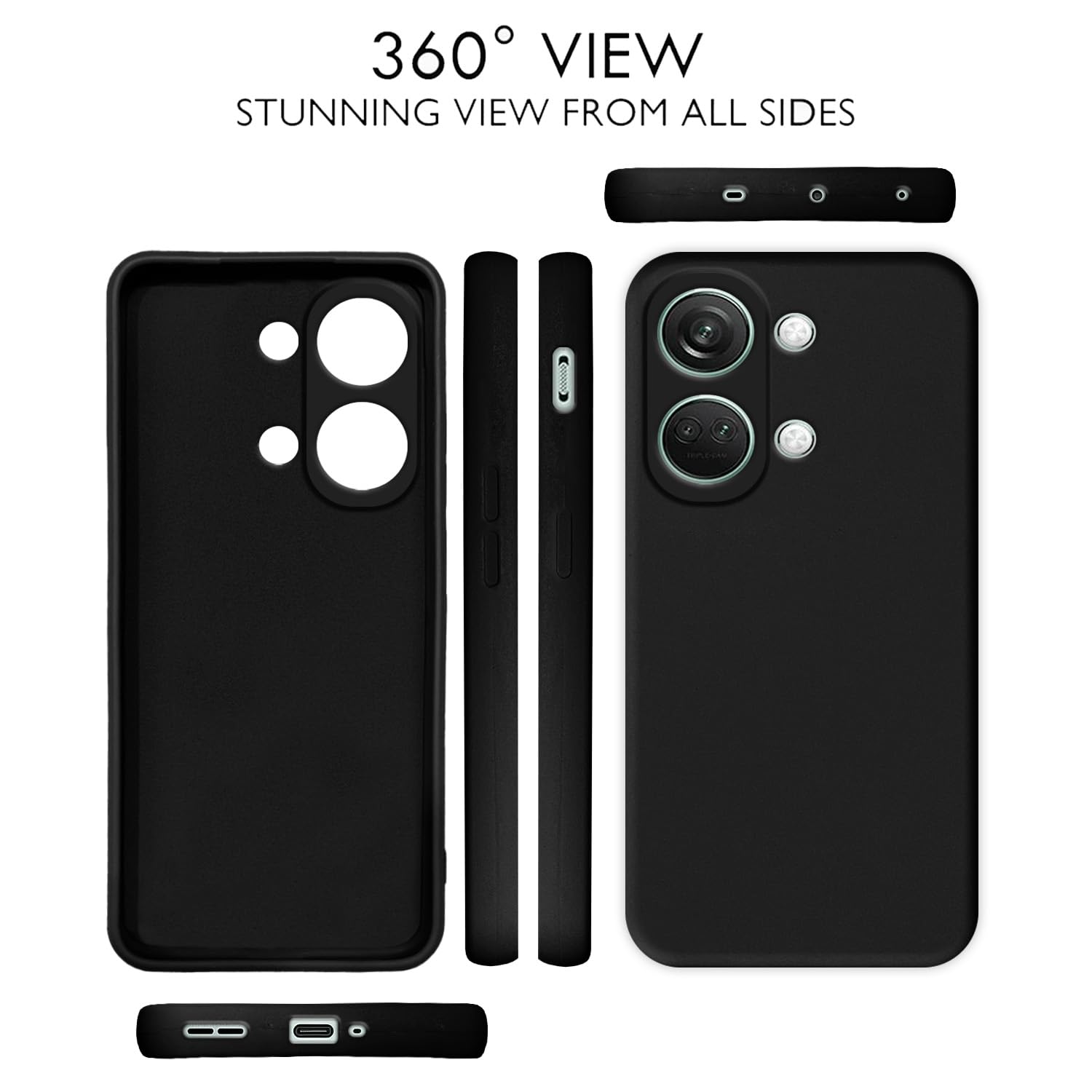 Pikkme OnePlus Nord 3 5G black back cover – photo 3