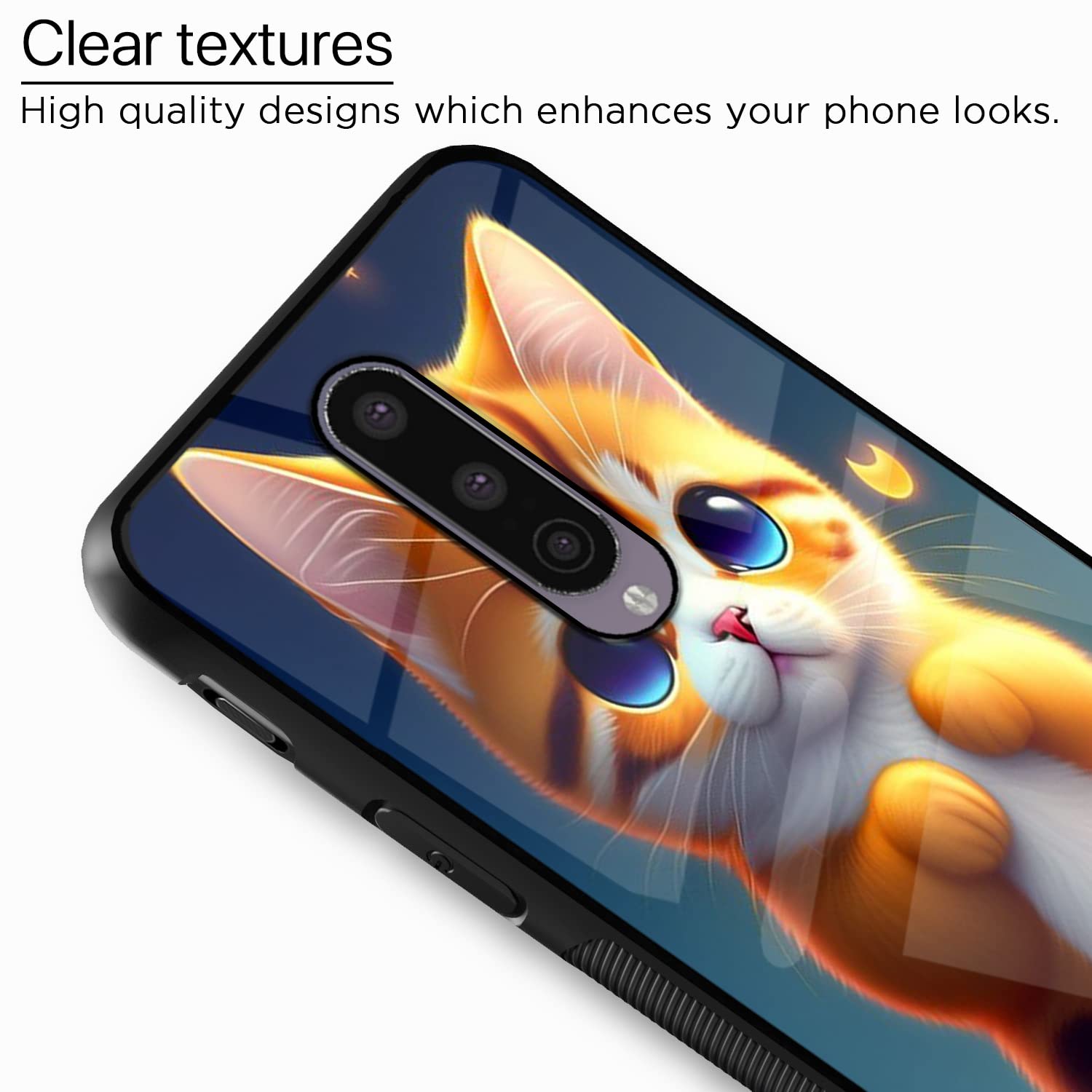 OnePlus 8 Cat back cover by Pikkme – photo 4