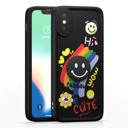 Pikkme iPhone X/XS black phone cover
