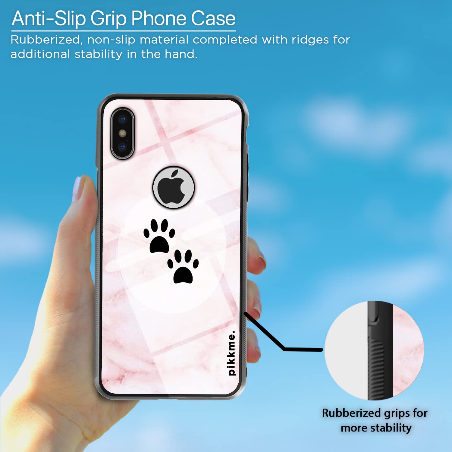 iPhone X/XS Hybrid mobile back cover by Pikkme – photo 5